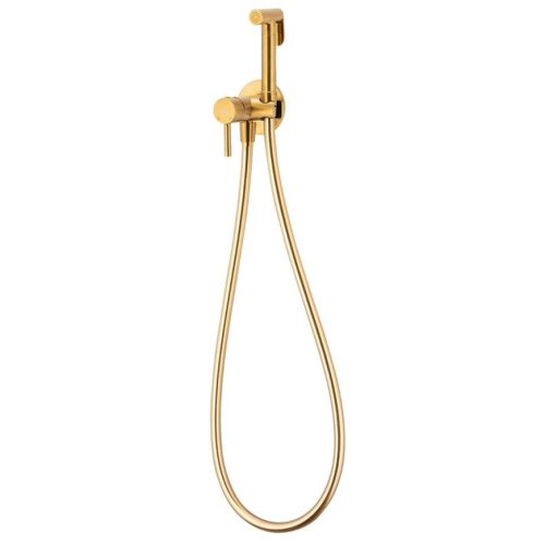 Podomítková bidetová baterie Moza Gold INVENA