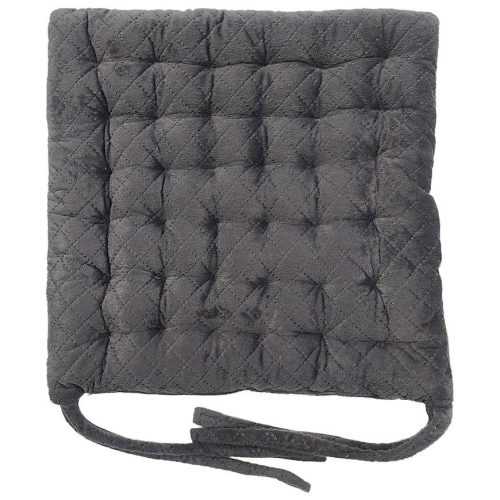 Podsedák na židli SSE Morrocco 23 40x40 cm tmavě šedý Baumax