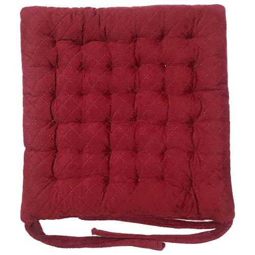 Podsedák na židli SSE Morrocco 39 40x40 cm bordó Baumax
