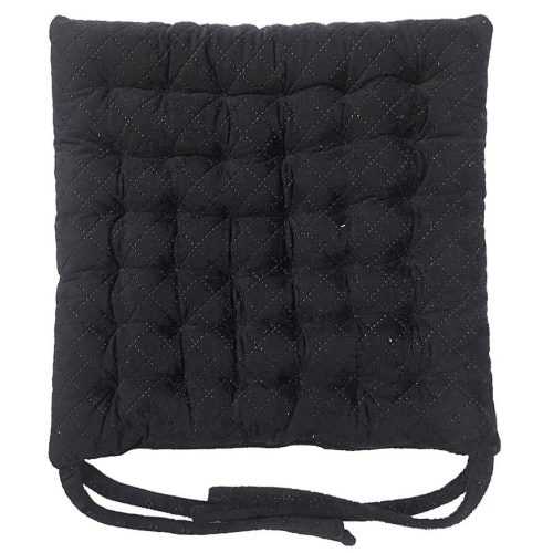 Podsedák na židli SSE Morrocco 66 40x40 cm černý Baumax