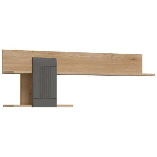 Półka Milton ML10 dub crem torro šedá Baumax