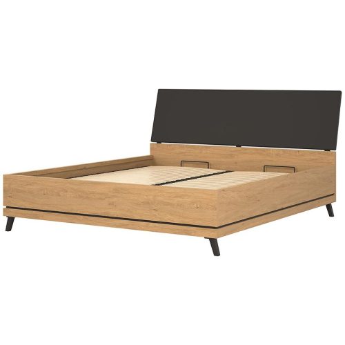 Postel Ate At15/180 dub kamenný s úložným prostorem Baumax