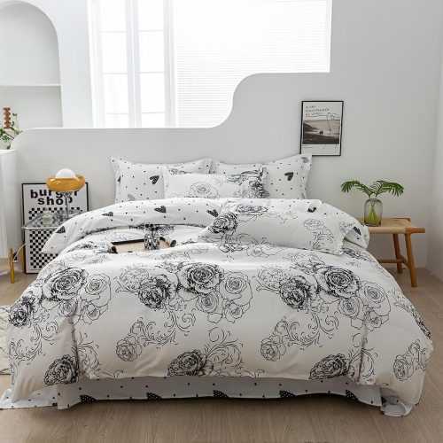 Povlečení z mikrovlákna ALBS-7395 200x220 Lasher Baumax