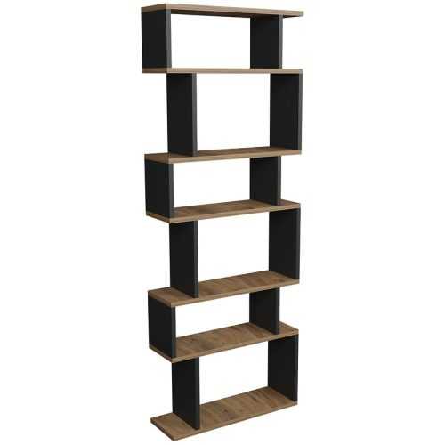 Regál FD-ZMBS-071 antracit/natural Baumax