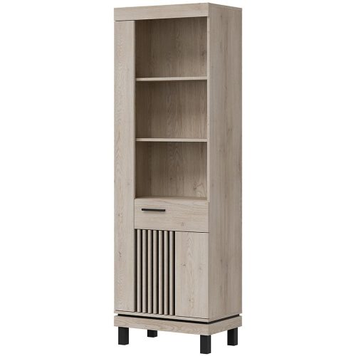 Regál Mati Mi08 dub cremona/černá Baumax