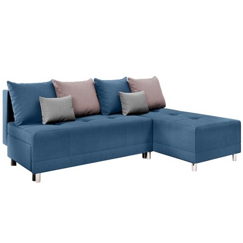 Rohová sedaci soúprava Max New Vena 12+10+18 modrá Baumax