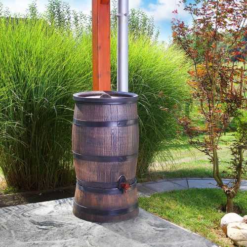 SUD NA VODU 240L - IMITACE DŘEVA Baumax