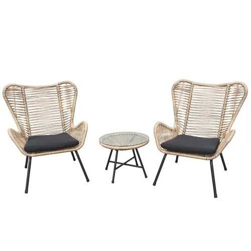 Set zahradního nábytku 2+1 Baumax