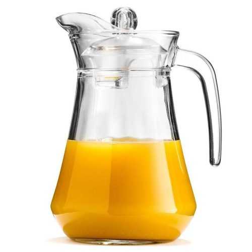 Skleněný džbánek Luca 1.4L + poklička 139290 Orion Baumax
