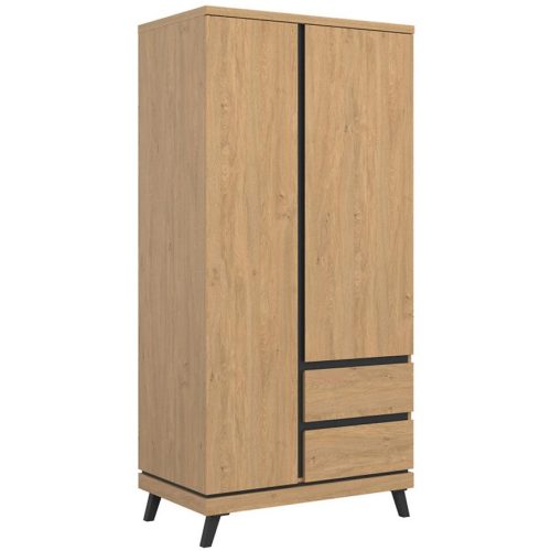 Skříň Ate At11 dub kamenný Baumax