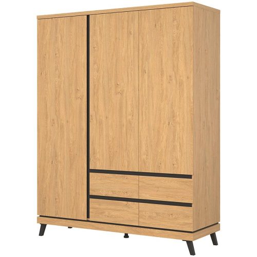 Skříň Ate At13 dub kamenný Baumax