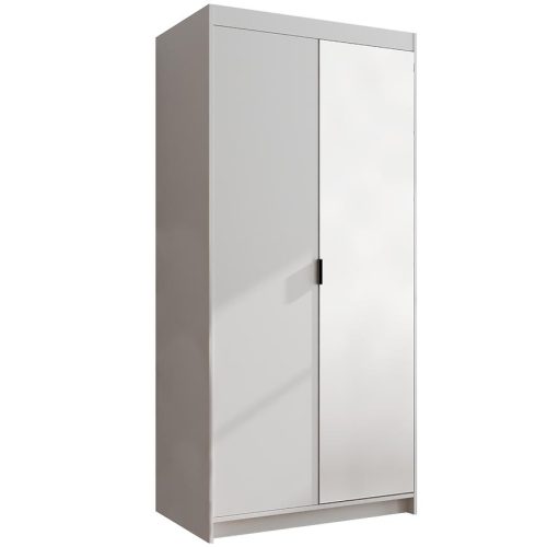 Skříň Elena bílá 2D-1D 1 zrcadlo Baumax