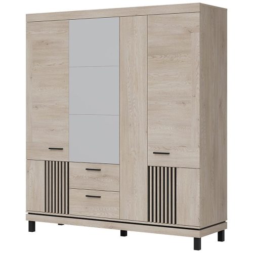 Skříň Mati Mi16 dub cremona/černá Baumax