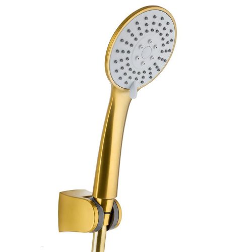 Sprchová hlavice bodová Moza Brushed Gold KFA ARMATURA KRAKÓW