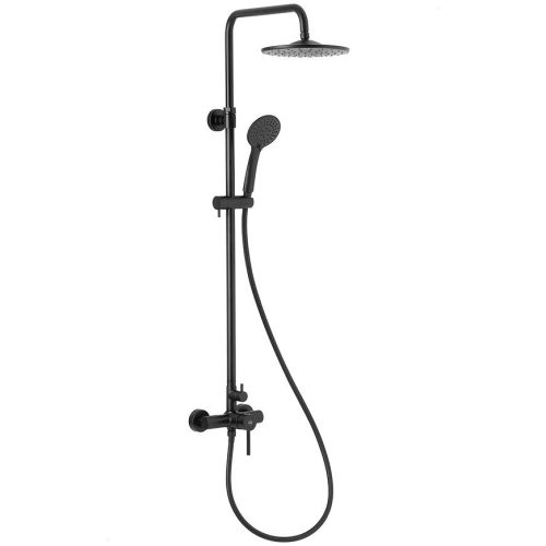 Sprchový set Moza Black s mechanickou baterií KFA ARMATURA KRAKÓW