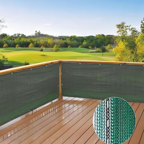 Stínící síť 1x10 m 180G/m2 tmavě zelená Baumax