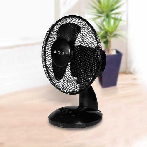 Stolní ventilátor 9” VO0021 černý Baumax