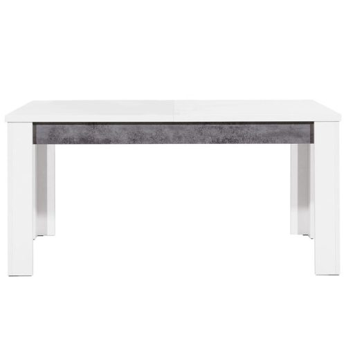 Stůl Brando B10 bílá/beton Baumax