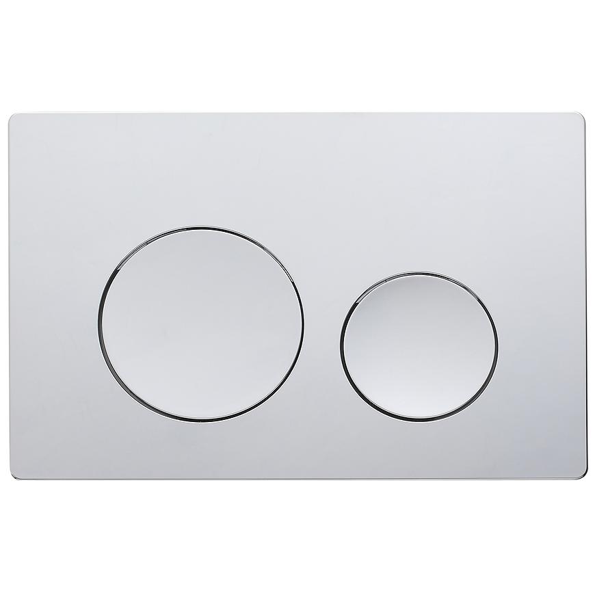 Tlacítko Royal Chrom Oval Baumax