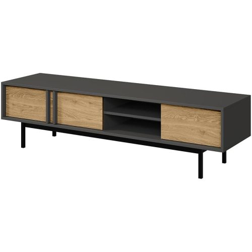 Tv stolek 160 ALSY 9 Dub olejovaný/Antracit Baumax