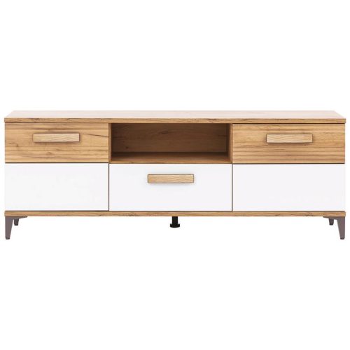 Tv stolek Snobi Sb01 dub craft/alpská bílá Baumax