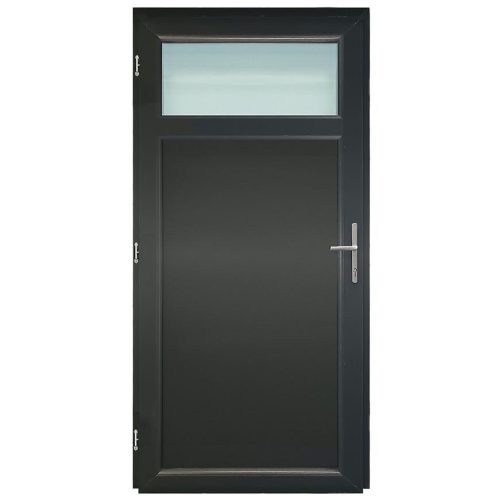 Vchodové dveře Eco D17 80L 88x198x6 antracit Baumax