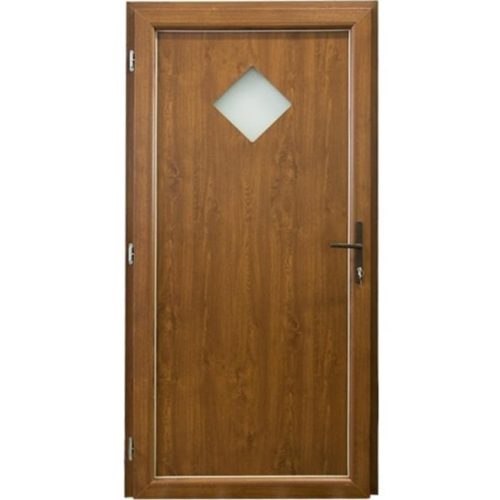 Vchodové dveře Madeleine Eco D19 80L 88x198x6 zlatý dub Baumax