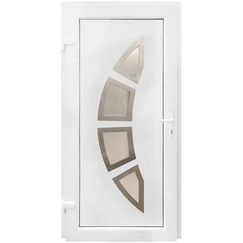 Vchodové dveře Zagrzeb D31 90L bílé Baumax