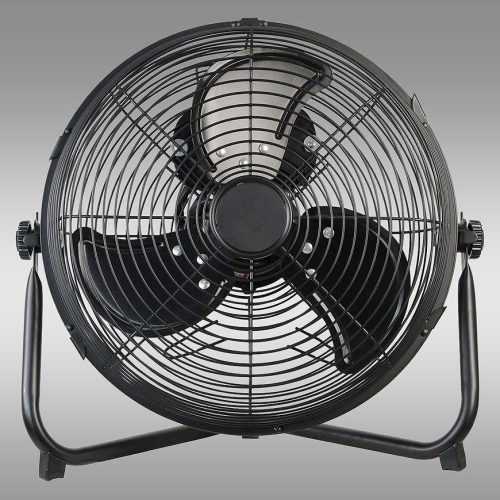 Ventilátor kovový VO2548 50W čwrný