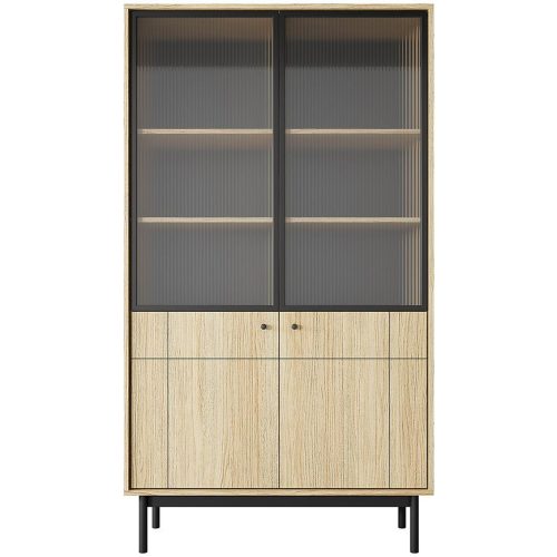 Vitrína Japandi WT104 dub linea Baumax