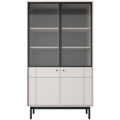 Vitrína Japandi WT104 kašmír Baumax