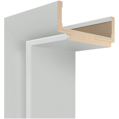 Zárubeň regulovatelná 80P 80-100 šedá uni Baumax