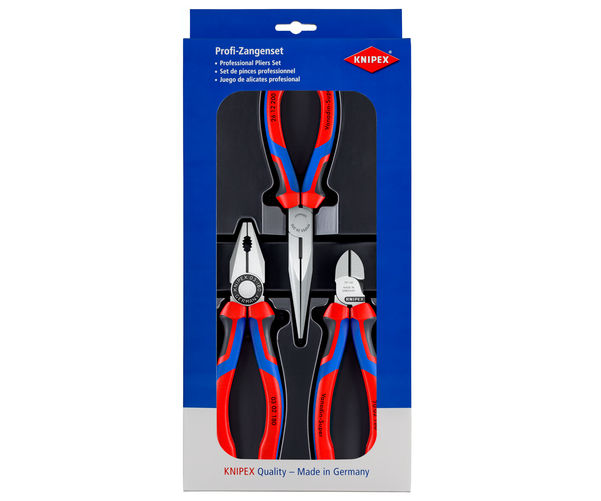 Sada kleští 3ks Knipex 00 20 11