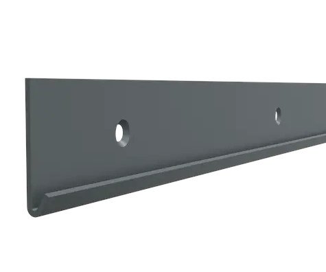 Lišta vodorovná antracit Domax ARWC - 650mm