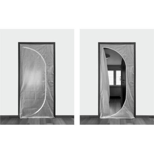 Fólie krycí do dveří se zipem