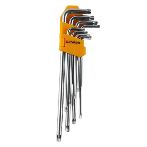 Set L klíčů torx CrV prodloužené T10 - T50 9 ks