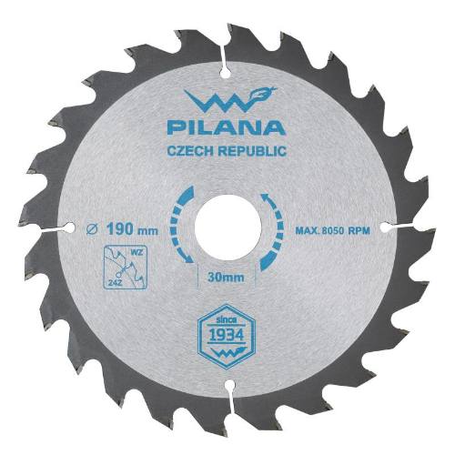 Kotouč pilový na dřevo TCT 190 x 2