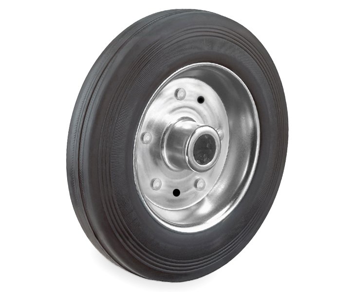 Kolo náhradní jehlové ložisko černé - 75x23x12mm 50kg