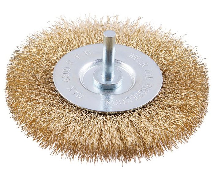 Rotační kartáč okružní vlnitý se stopkou Festa - 100x0.25mm