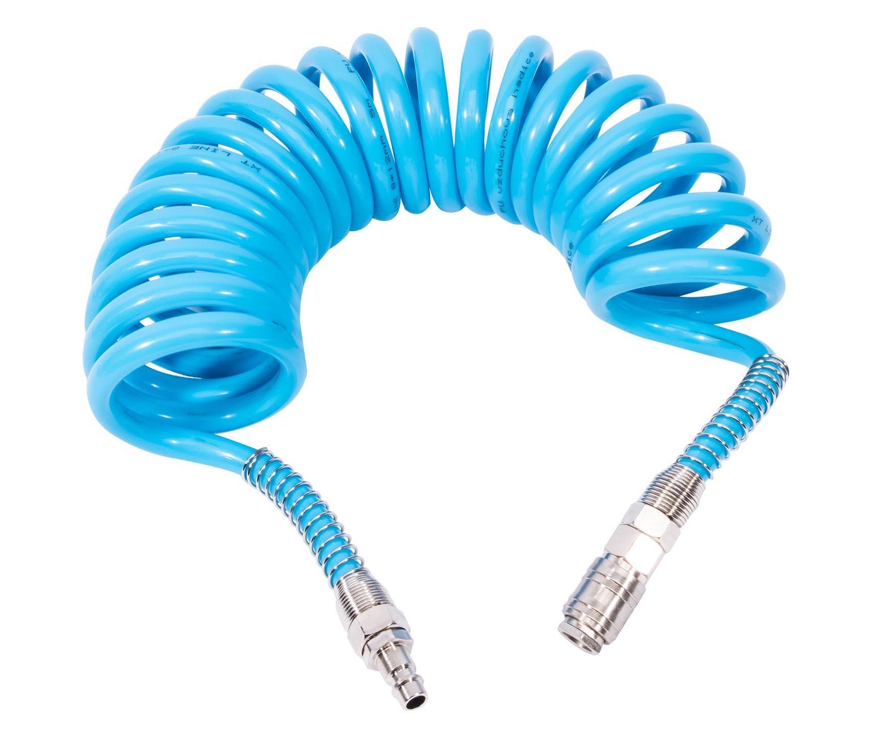 Hadice spirálová s rychlospojkami XTline - 10m