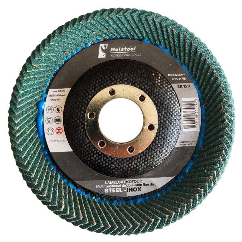 Kotouč oboustranný lamelový brusný PROFI