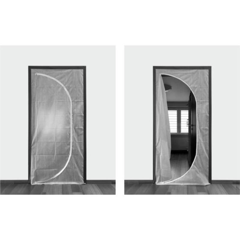 Fólie krycí do dveří se zipem