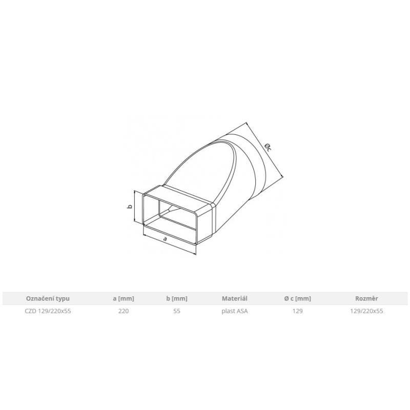 Kus přechodový CZD