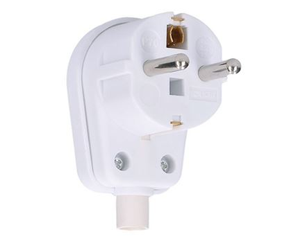 Vidlice úhlová bílá Solight