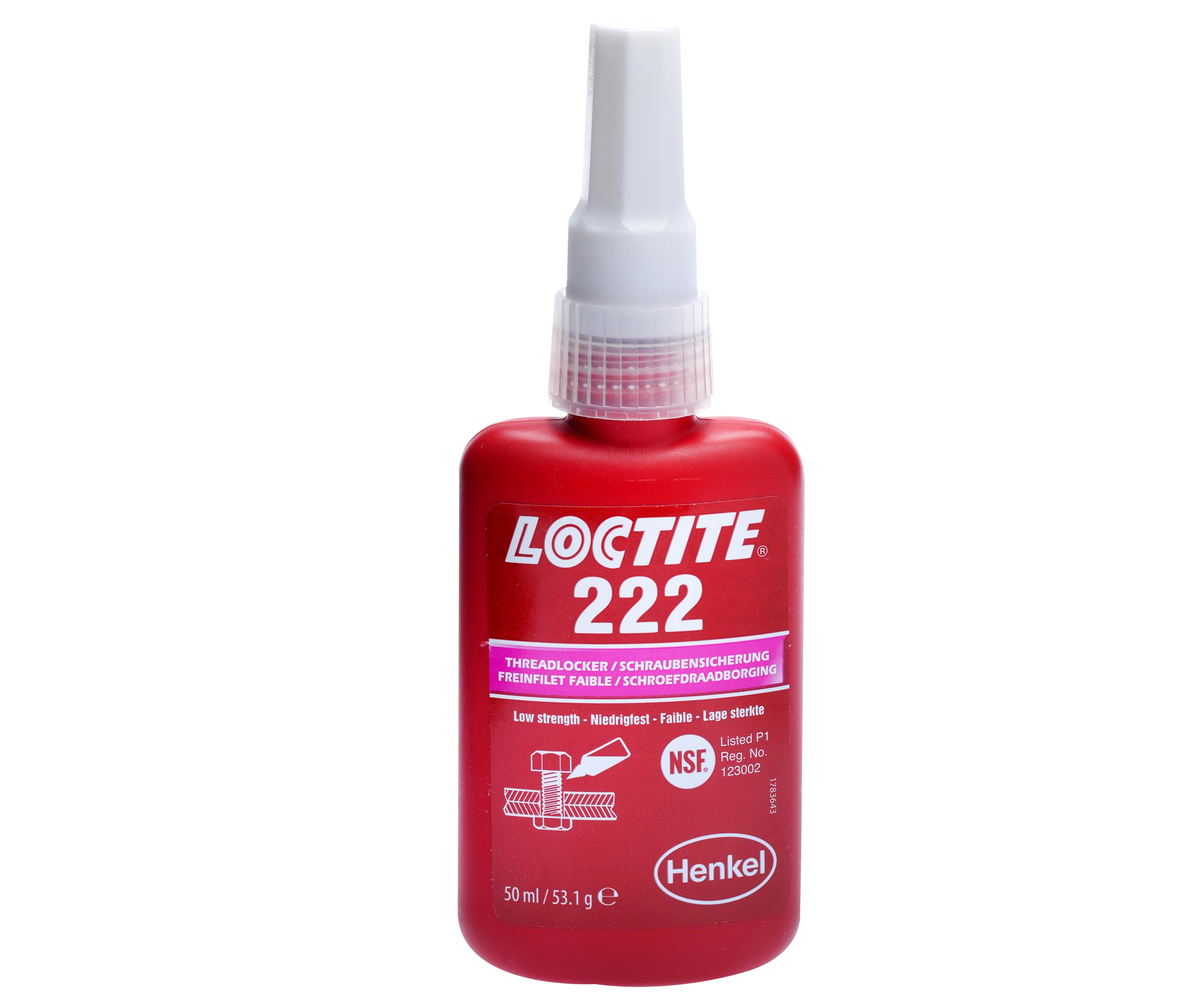 Loctite 222 zajišťovač šroubů 50ml