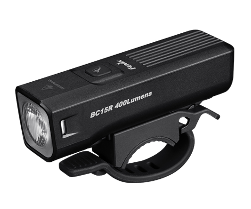 Svítilna na kolo nabíjecí USB přední Fenix BC15R