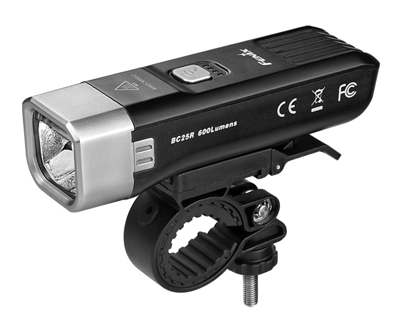 Svítilna na kolo nabíjecí USB přední Fenix BC25R