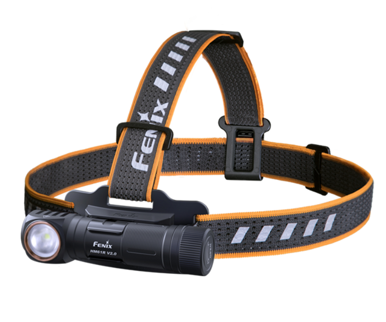 Čelovka nabíjecí LED USB/2xCR123A Fenix HM61R Amber V2.0