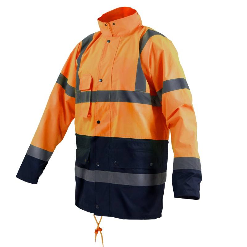 Zateplená bunda výstražná multifunkční 5v1 XL oranžová STALCO S090700006 STALCO