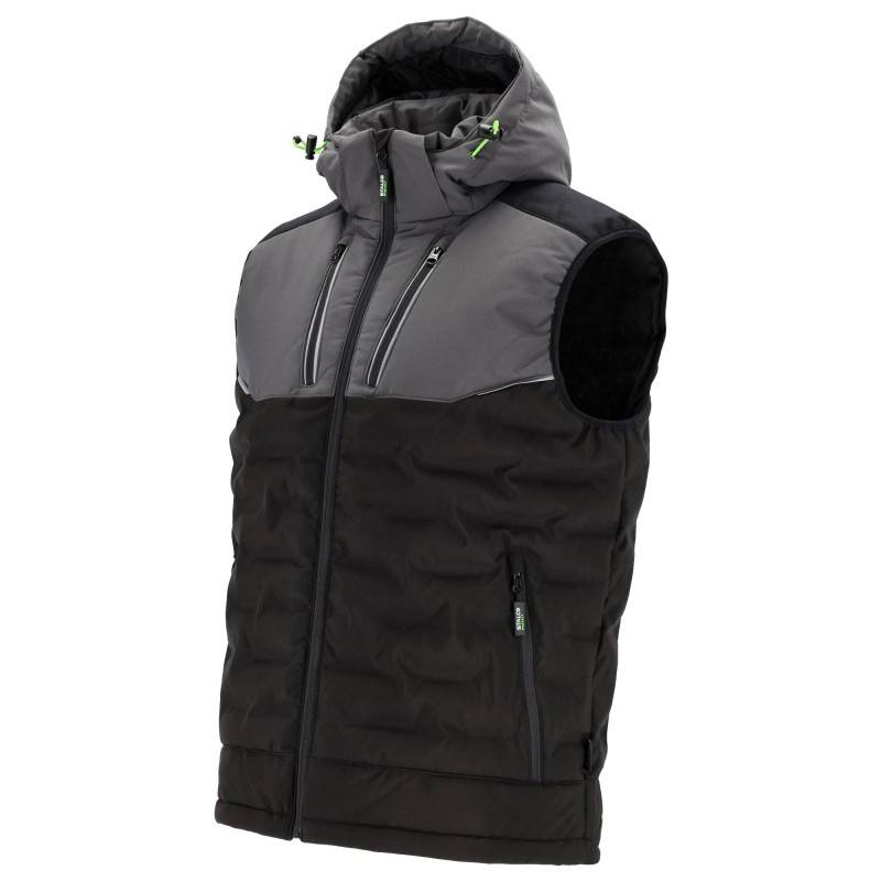 Vesta zateplená LOGAN V černá L STALCO PERFECT S-79416 Euronářadí